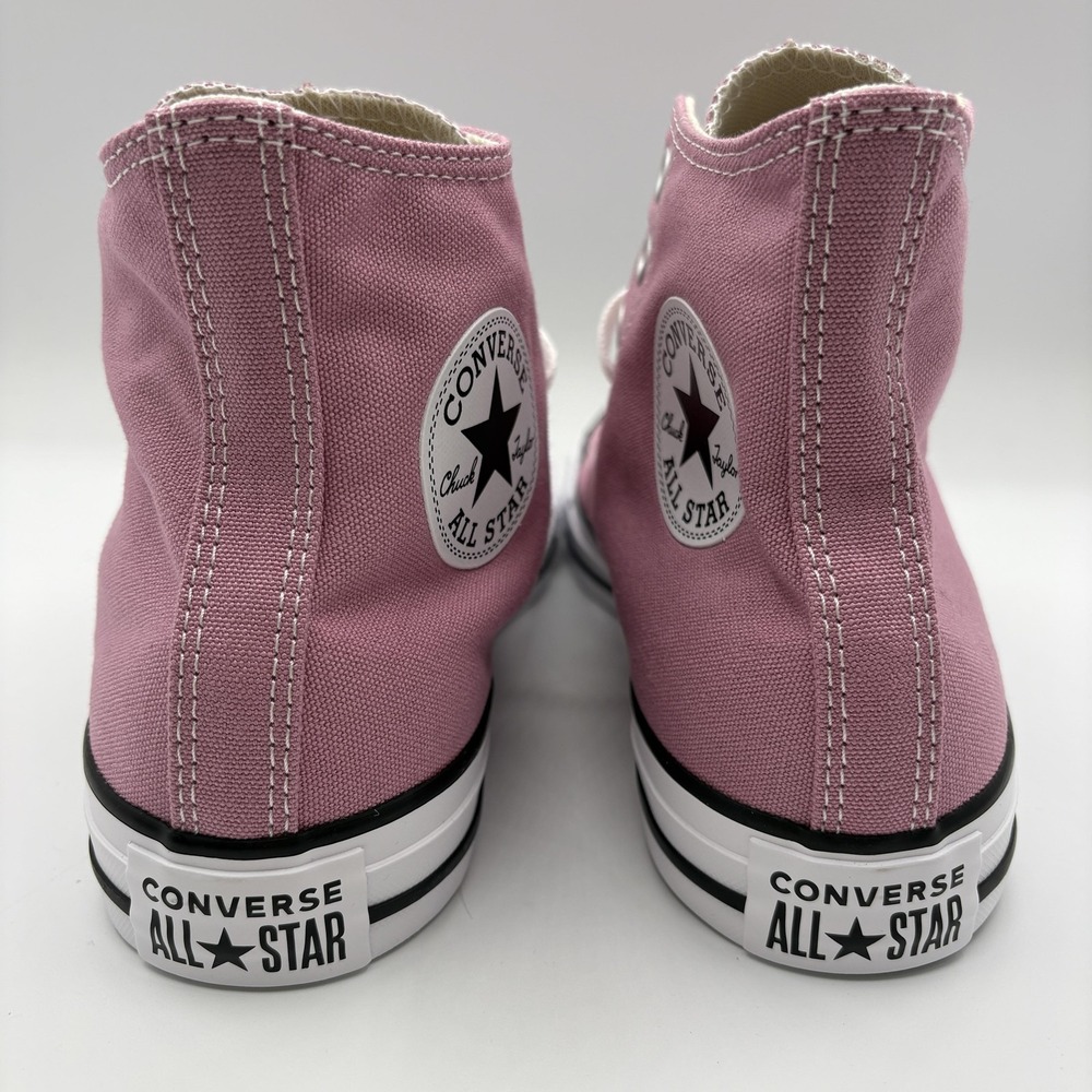 Converse Chuck Taylor All Star Shoes Womens 9 Mens Size 7 High Top Pink Rose NEW - Picture 6 of 9